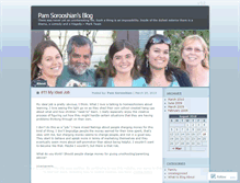 Tablet Screenshot of pamsoroosh.wordpress.com