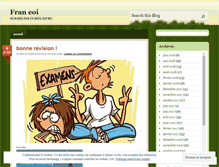 Tablet Screenshot of franeoi.wordpress.com