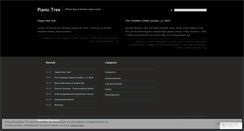 Desktop Screenshot of pianotree.wordpress.com