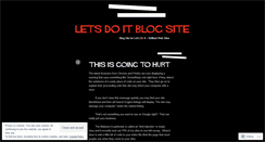 Desktop Screenshot of letsdoitnet.wordpress.com