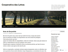 Tablet Screenshot of cooperativadeletras.wordpress.com