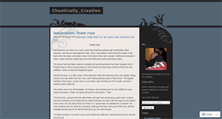 Desktop Screenshot of chaoticallycreativeangel.wordpress.com