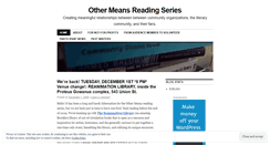 Desktop Screenshot of othermeans.wordpress.com
