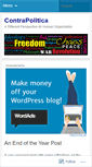 Mobile Screenshot of contrapolitica.wordpress.com