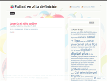 Tablet Screenshot of liga2009.wordpress.com