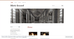 Desktop Screenshot of marieseward.wordpress.com