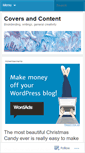 Mobile Screenshot of coversandcontent.wordpress.com