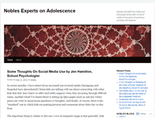 Tablet Screenshot of noblesadolescence.wordpress.com