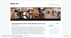 Desktop Screenshot of mindytoroproject11.wordpress.com