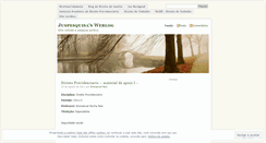 Desktop Screenshot of juspesquisa.wordpress.com