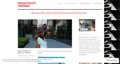 Desktop Screenshot of noughtsnotcrosses.wordpress.com