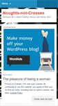 Mobile Screenshot of noughtsnotcrosses.wordpress.com