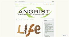 Desktop Screenshot of angristchiro.wordpress.com