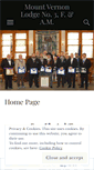 Mobile Screenshot of mtvernon3.wordpress.com