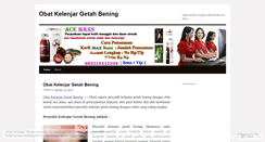 Desktop Screenshot of obatkelenjargetahbeningaduhh.wordpress.com