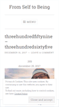 Mobile Screenshot of journeyfromself.wordpress.com