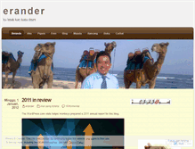 Tablet Screenshot of erander.wordpress.com