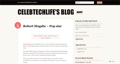 Desktop Screenshot of celebtechlife.wordpress.com