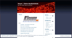 Desktop Screenshot of kisum.wordpress.com