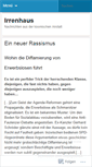 Mobile Screenshot of irrenhaus.wordpress.com