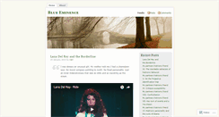 Desktop Screenshot of blueeminence.wordpress.com