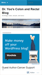 Mobile Screenshot of colonrectal.wordpress.com