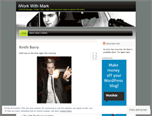 Tablet Screenshot of iworkwithmark.wordpress.com