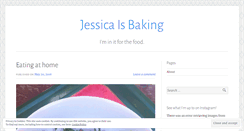 Desktop Screenshot of jessicaisbaking.wordpress.com