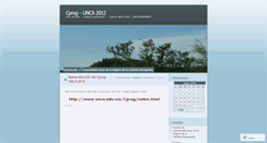 Desktop Screenshot of cprog1unca.wordpress.com