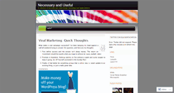 Desktop Screenshot of blainemthompson.wordpress.com