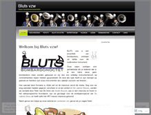 Tablet Screenshot of bluts.wordpress.com