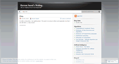 Desktop Screenshot of haroonsaeed.wordpress.com
