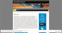 Desktop Screenshot of justanotherepicwin.wordpress.com