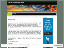 Tablet Screenshot of justanotherepicwin.wordpress.com