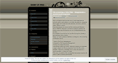 Desktop Screenshot of donyitpro.wordpress.com