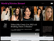 Tablet Screenshot of kristenstewartworld.wordpress.com