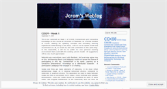 Desktop Screenshot of jcrom.wordpress.com