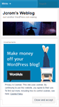 Mobile Screenshot of jcrom.wordpress.com