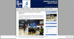 Desktop Screenshot of gcstandebol.wordpress.com