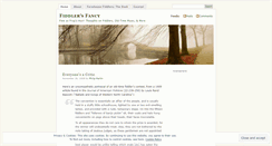 Desktop Screenshot of fiddlersfancy.wordpress.com