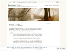 Tablet Screenshot of fiddlersfancy.wordpress.com