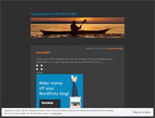 Tablet Screenshot of hakanmannerskog.wordpress.com