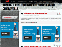 Tablet Screenshot of comitatogenitoriicc.wordpress.com