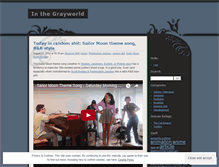 Tablet Screenshot of inthegrayworld.wordpress.com