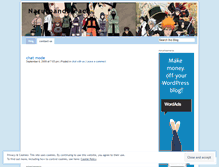 Tablet Screenshot of narutoandbleach124.wordpress.com