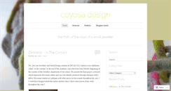Desktop Screenshot of coyosadesign.wordpress.com
