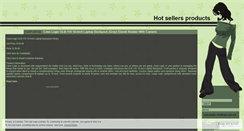 Desktop Screenshot of hotsellers.wordpress.com