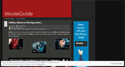 Desktop Screenshot of movieguide.wordpress.com