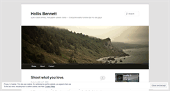 Desktop Screenshot of hollisbennett.wordpress.com