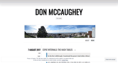 Desktop Screenshot of donmcc.wordpress.com